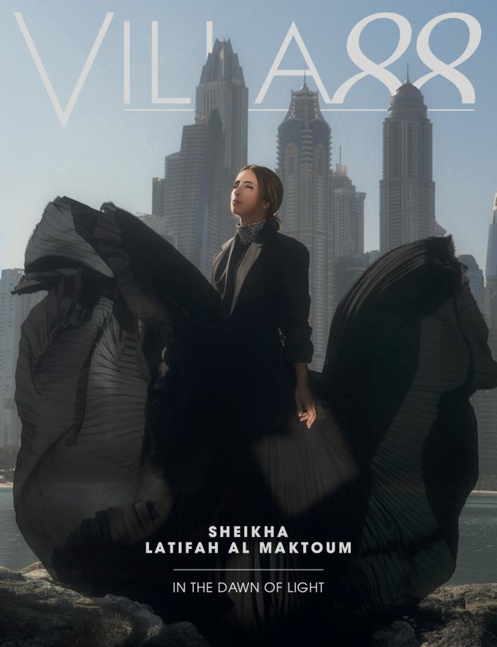 Sheikha Latifah for Villa 88 Magazine