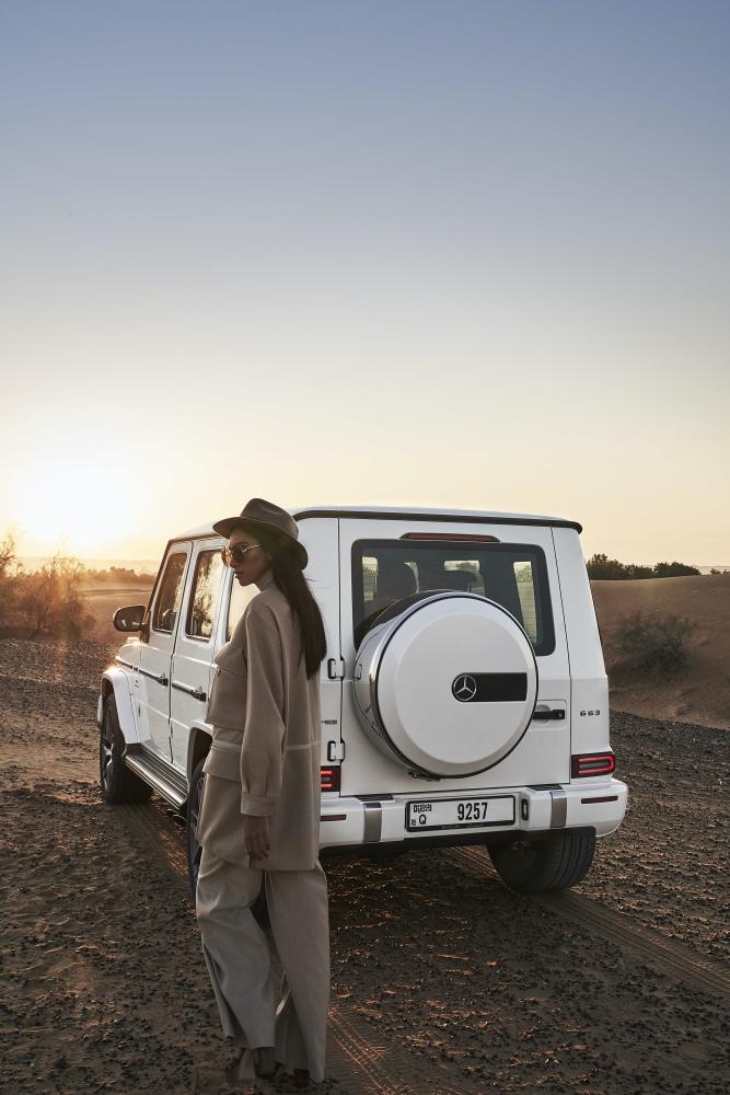 Desert Scenes with Mercedes for Air Magazine