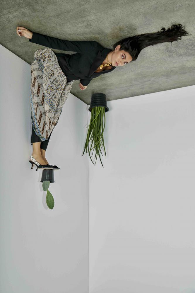 The Upside Down in Dior for Haya Magazine